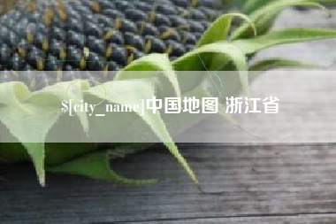 诸城中国地图 浙江省