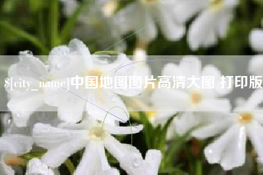 诸城中国地图图片高清大图 打印版