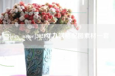 诸城2021年九宫格配图素材一套