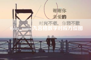诸城九宫格数字对应方位图