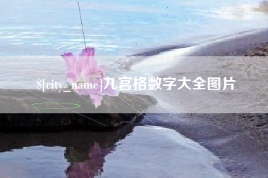 诸城九宫格数字大全图片