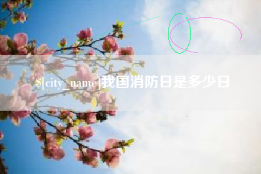 诸城我国消防日是多少日
