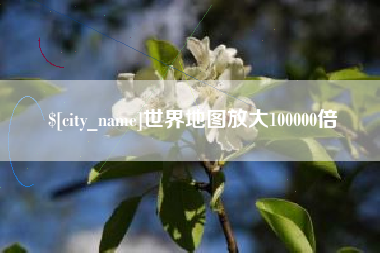 诸城世界地图放大100000倍