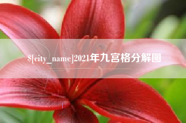 诸城2021年九宫格分解图