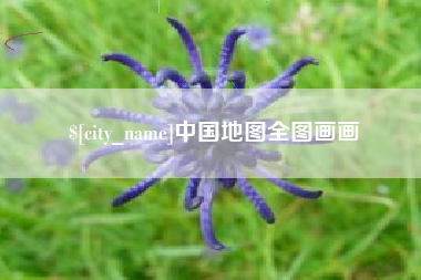 诸城中国地图全图画画
