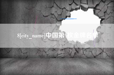 诸城中国第9枚金牌名单