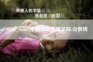 诸城中国消防救援学院 分数线