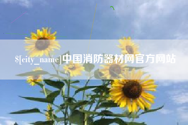 诸城中国消防器材网官方网站