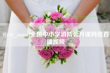 诸城全国中小学消防公开课网络直播视频
