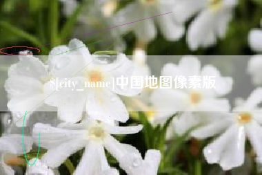 诸城中国地图像素版
