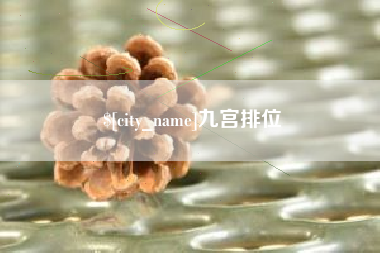 诸城九宫排位