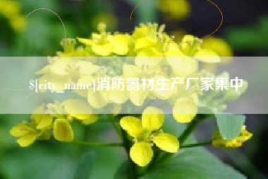 诸城消防器材生产厂家集中