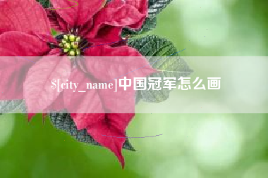 诸城中国冠军怎么画