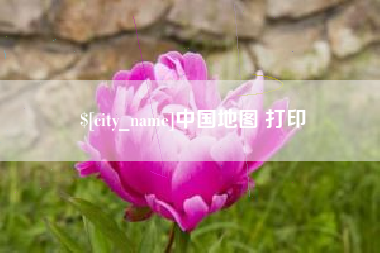 诸城中国地图 打印